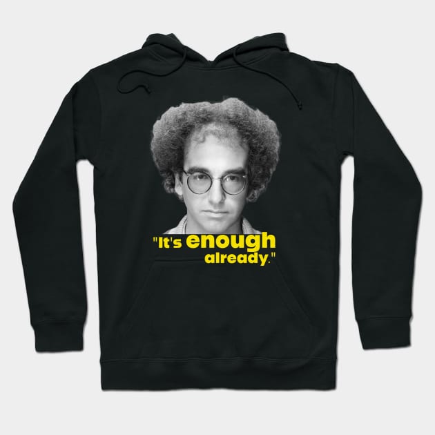 Larry David Hoodie by Distancer